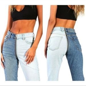 Revice zipped jeans